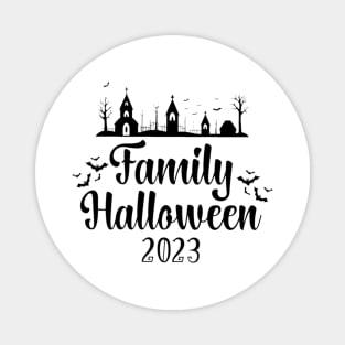 Family Halloween 2023 Shirt, Matching Family Halloween Shirts, Custom Family Shirt, Halloween Party Shirt, Family Costume Shirt, Boo Crew Magnet